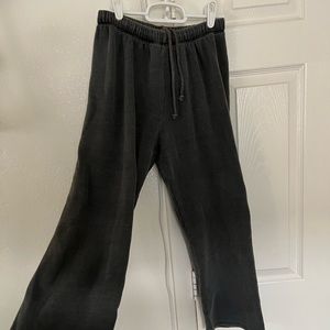 Joah Brown Cropped Sweatpants